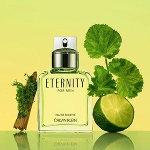 CALVIN KLEIN ETERNITY for men Eau de Toilette Spray, 3.4 oz. NWOT